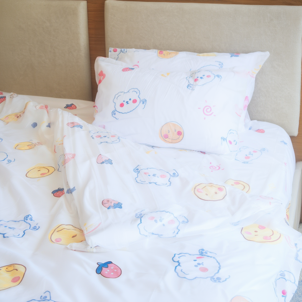 Single bed sheet set