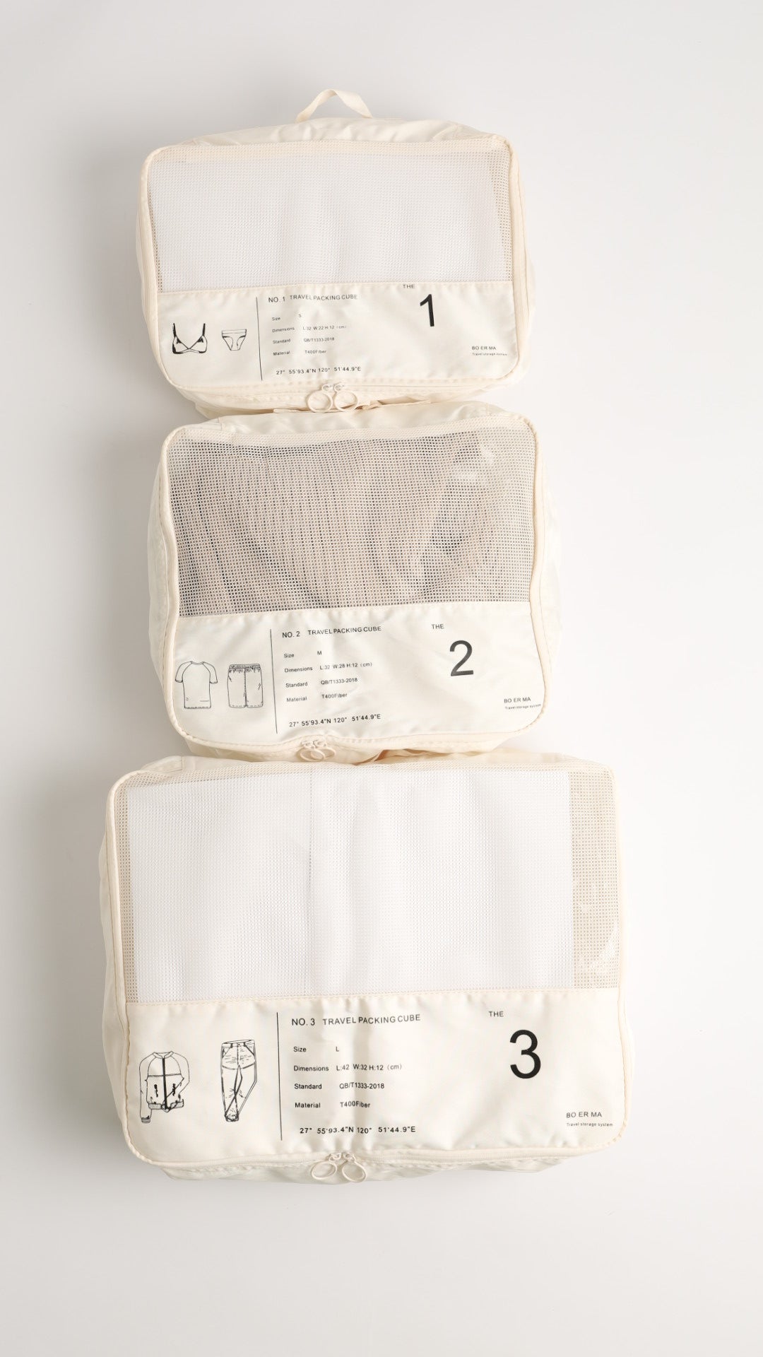 Travel storage bags